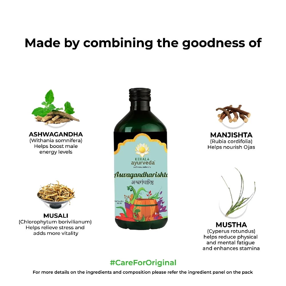 Kerala Ayurveda Aswagandharishtam, 450 ml-2.webp